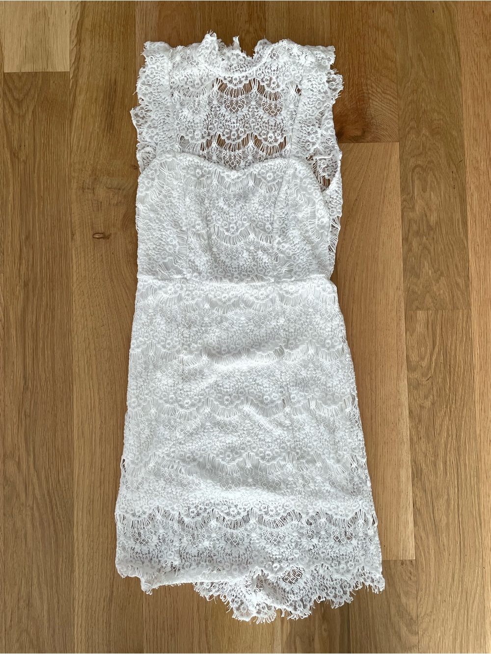 Free People intimately White Lace Mini Dress